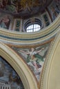 Interior of the church Santa Pudenziana, Rome, Italy Royalty Free Stock Photo